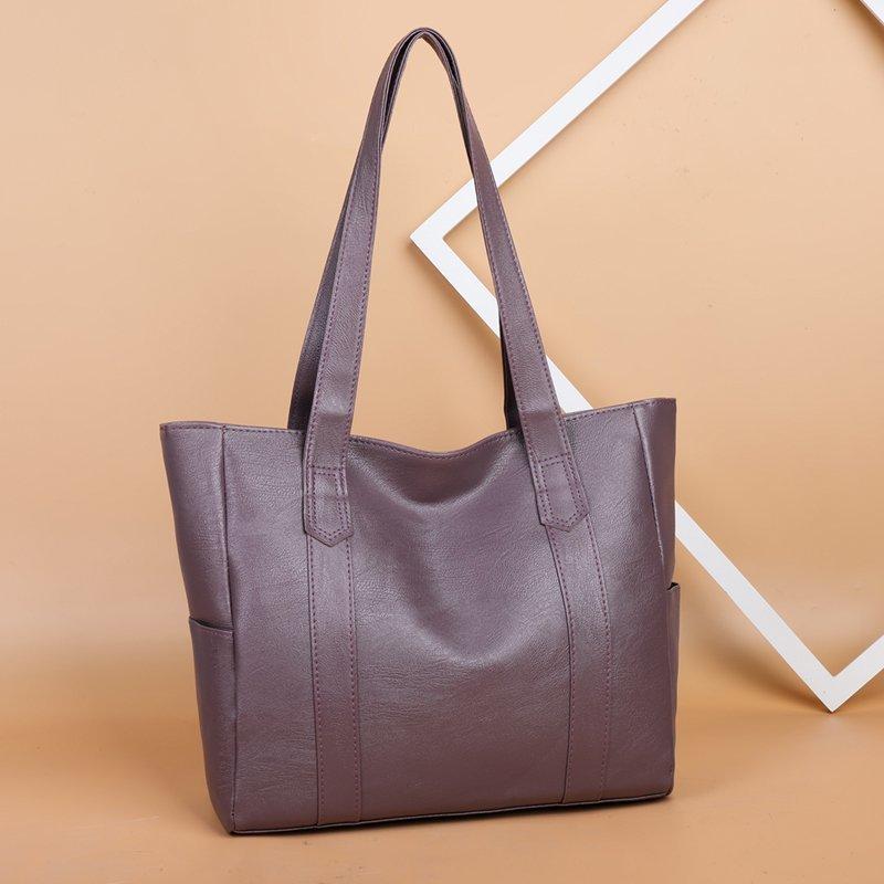 New women's bag large-capacity single high-end shoulder bag mother tote bag simple and versatile handbag