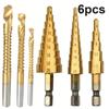 Serrated Step Drill & Tap Set - Inch/Metric Sizes
