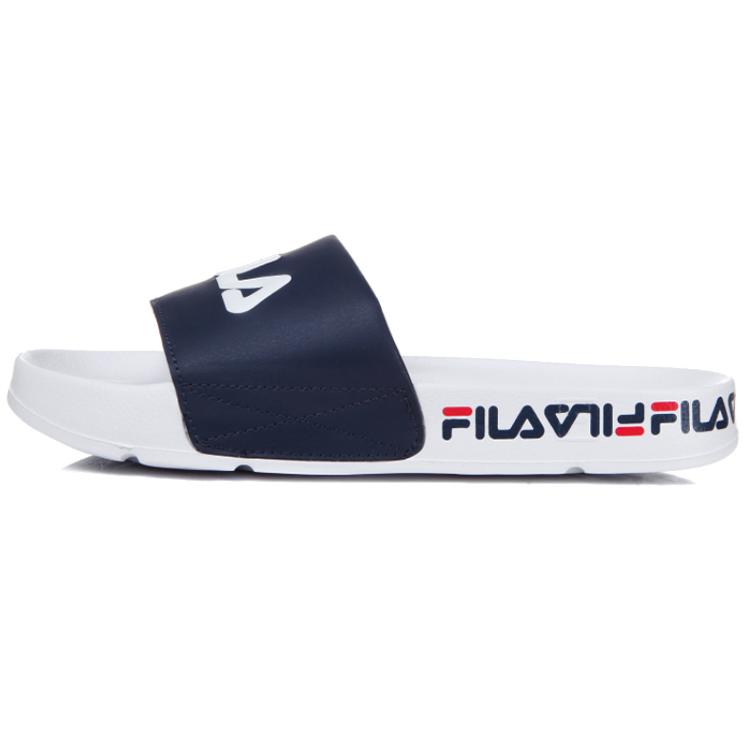 FILA Slide Slippers Unisex Blue White 1SM00561_150 220