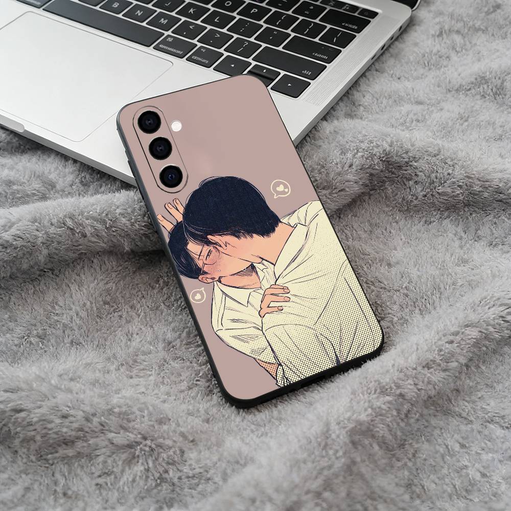 C-Captivated- By -You BL Phone Case For Samsung Galaxy A73,A71 A72,A70,A53,A52,A51,Soft Silicone Black Cover