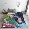 Maomao Jinshi Anime Blanket Fleece The Apothecary Diaries Soft Throw Blankets for Airplane Travel Bedroom Quilt