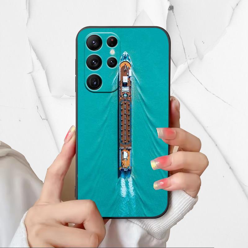 Astronaut Pattern Phone Case For Samsung Galaxy S25 Ultra Covers For Galaxy S 25 Ultra Soft Silicone Shell Black TPU Fundas