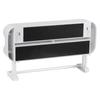 Uxcell Plastic Wrap Dispenser 31cm X with Cutter and Magnetic Bottom for Tin Foil Wrap Aluminum Foil Gray 13 In 1 5.5cm