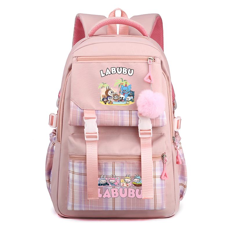 Cute Printed Backpack Large Capacity Waterproof Bookbag Boy Girl Schoolbag Women Travel Bag Kid Birthday Gift Mochila