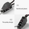 Nylon Ratchet Hanger Lightweight Quick Release Sturdy Pulley Design Tent Lifting Rope