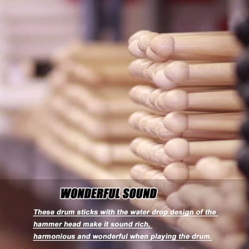 WOGOD 5A Maple Drumsticks (2 Pairs)