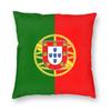 Flaga Portugalii Poszewka na poduszkę dekoracyjną Poliestrowe poduszki na sofę Portugalska flaga Kreatywna poszewka na poduszkę Wystrój domu