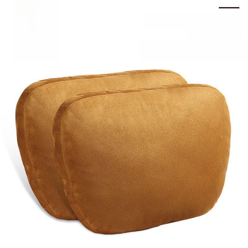 Auto-Kopfstütze, Nackenkissen, Taillenstütze, Sitzrückenpolster aus Wildleder für die Mercedes-Benz S-Klasse, All-in-One-Autokissen.