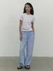 KIRSH Small Cherry Crop T-Shirt [Lavender]