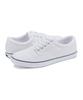 [BSQT by Classy] Grenoble Canvas Höhensteigernde Sneaker Weiß Creme 286WC