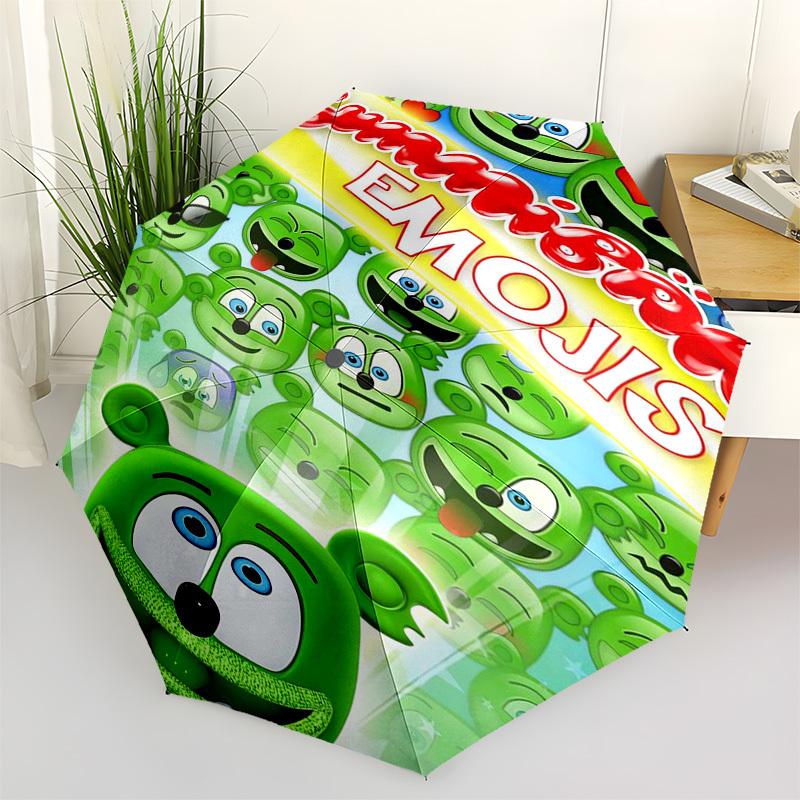 

cute cartoon Themed Automatic Opening and Closing Umbrella, Compact Travel Umbrella, Lightweight and Portable, Suitable for Beach Commuting
