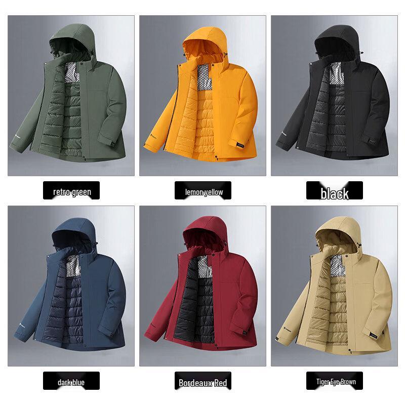 ROMON Men's Graphene Winter Outdoor Jacket