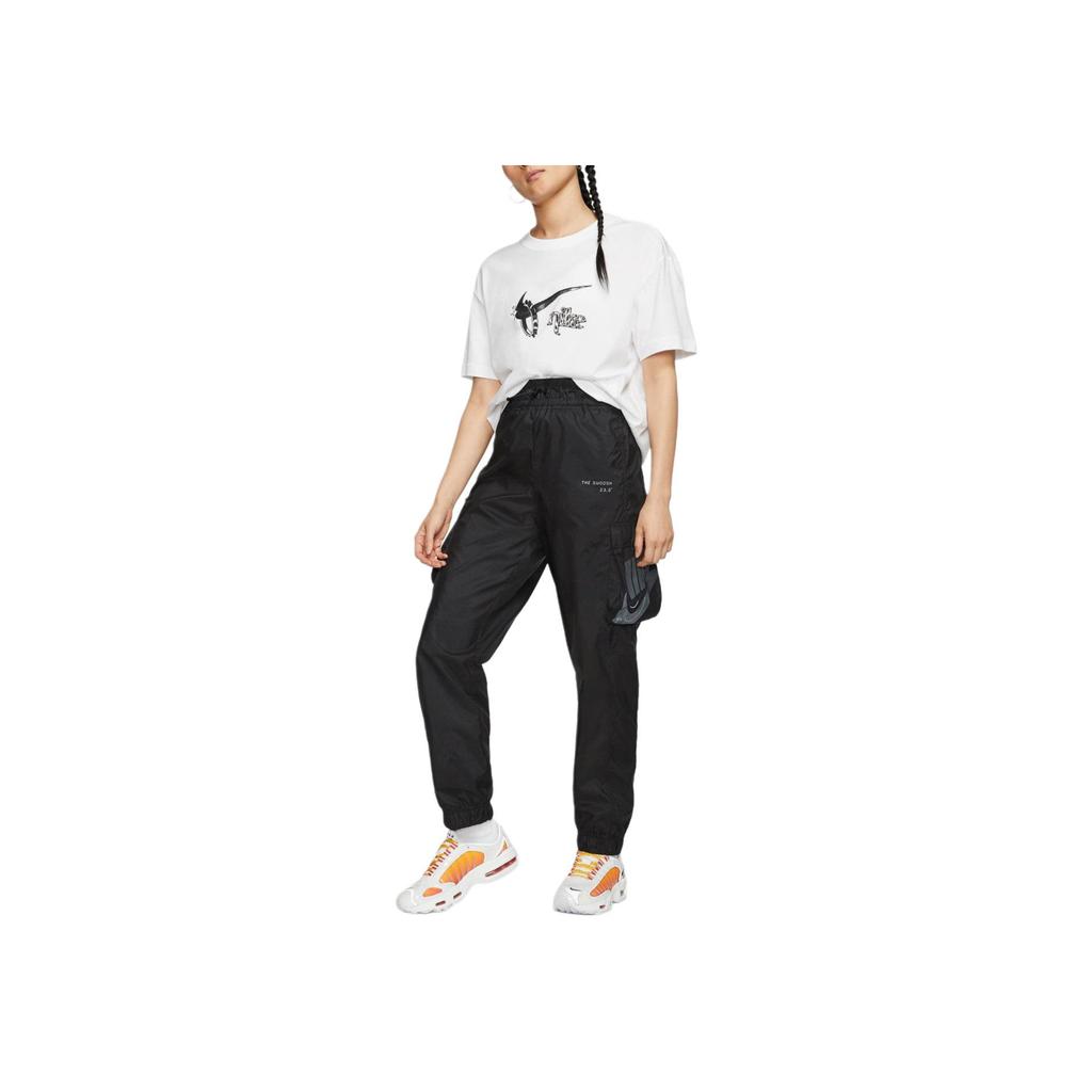 Nike Sportswear Boyfriend Fit Cartoon Short Sleeve T-Shirt Women Tops White CT8927-100