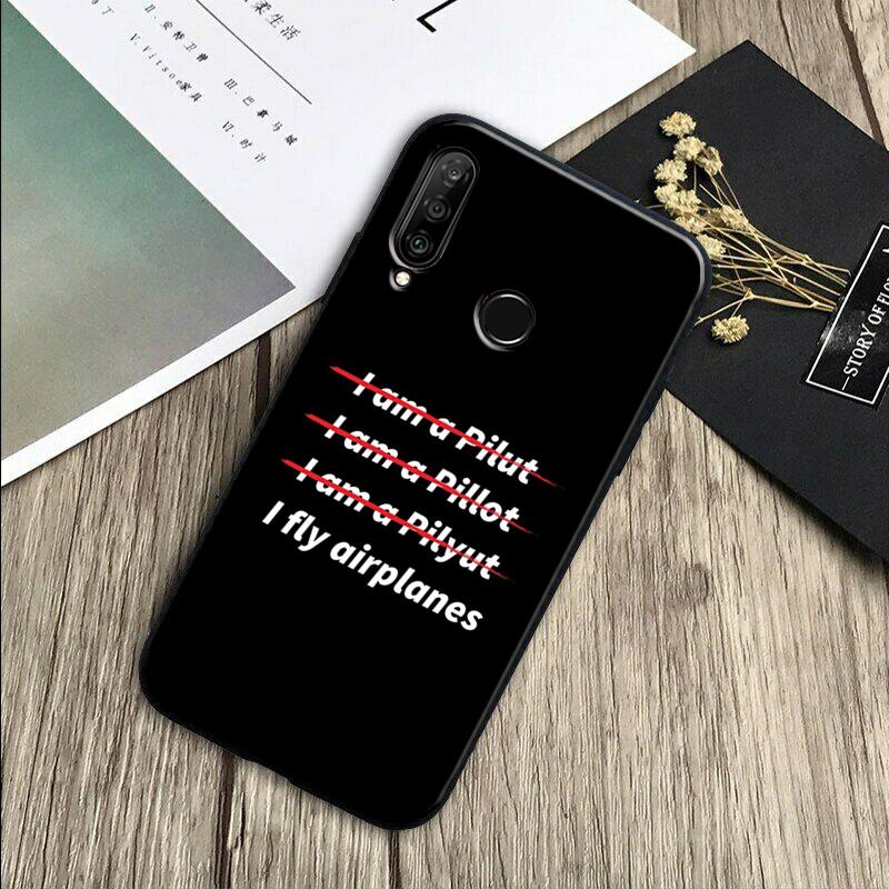 

Aircraft Helicopter Airplane Pilot For Huawei Nova Y91 Y90 Y60 Y70 Y61 Y72 Y73 3i 7i 8i 11 12i 9 10 SE P20 P30 Pro P40 Lite Case Huawei P40 Lite 4G