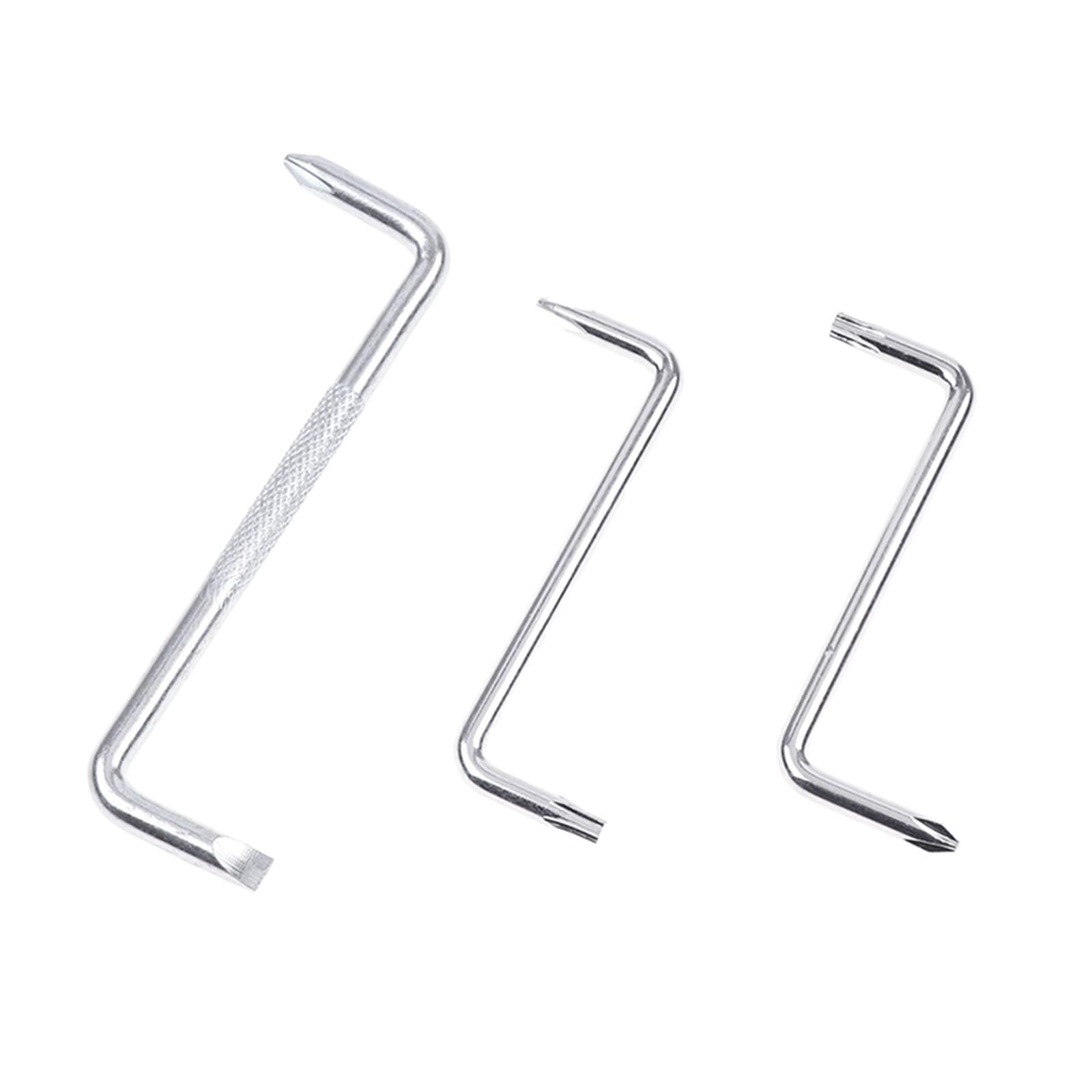 

3 шт. отвертка ZType с двойной головкой, отвертка ZType с крестообразным шлицем, поворотная отвертка высокой твердости