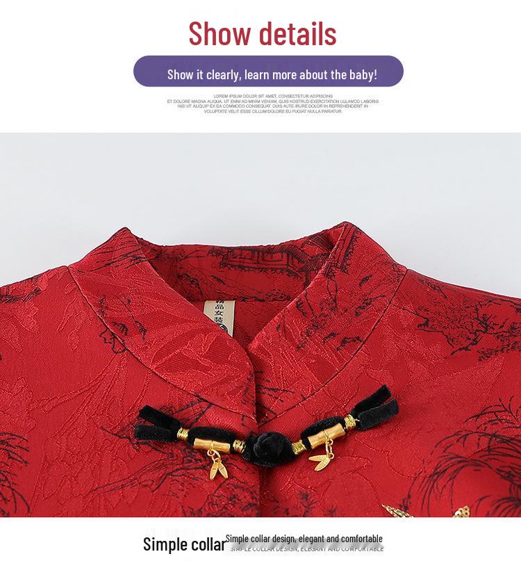 Autumn Wool Coat for Middle-aged and Elderly Women with Turn-down Collar