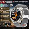 New Army grade TANK GPS Offline Maps Smart Watch 10ATM Waterproof Sports Compass Heart rate HD Bluetooth call Smart watch