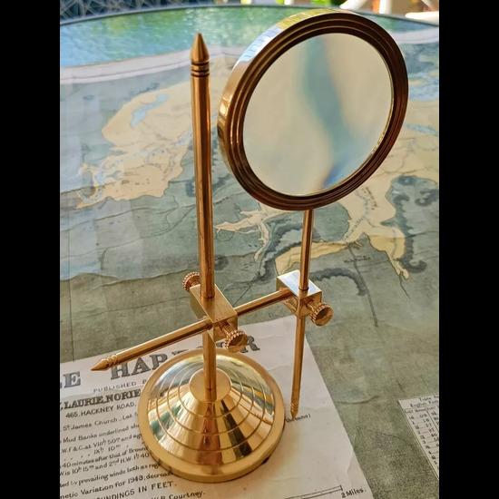 

Magnifying Glass Stand Adjustable Vintage Magnifier Maritime Collectible Gift