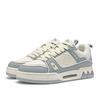 Couple Comfortable Breathable Flat Heel Light Mouth Solid Color Casual Daily Lace-up Commuting Little White Board Shoes