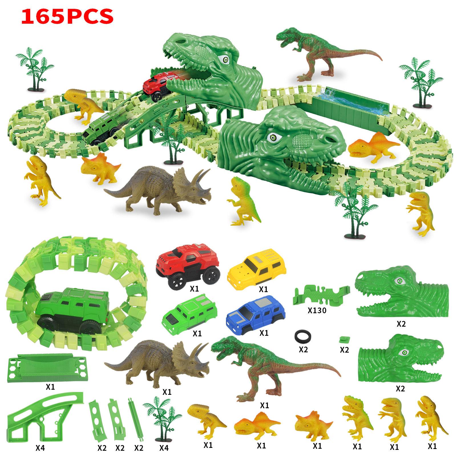 

Набор для сборки динозавров с электрической машинкой - 165 деталей