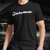 TAYLORMADE-GOLF LOGO WEISS Aktiv-T-Shirt Lustige Größe Mode Amerikanisches T-Shirt