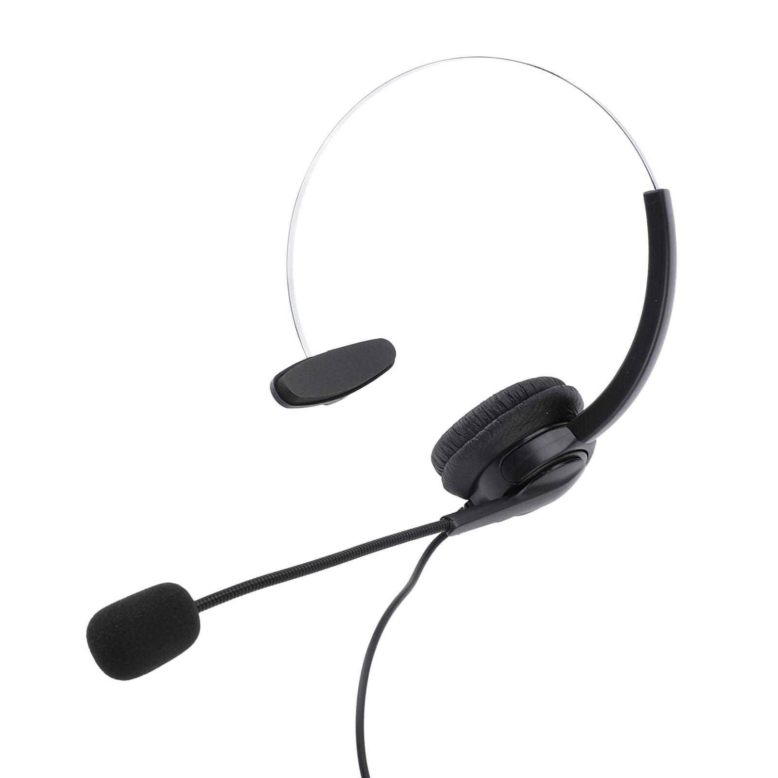 

USB Гарнитура с Микрофоном Проводная Моноуральная PC Гарнитура Ультра Комфорт с Адаптером USB к USB C для