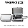 Travel Ashtray Aluminiums Alloys Storage Tray Pocket Ashtray with Cigarette Snuffer