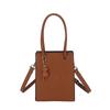 Small Square Womens Handbag With Zipper Closure For Daily Casual Use