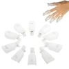 10Pcs/Set Nail Soak Cap UV Gel Clip Manicure Tool Finger Nail Remover Nail Polish Removal Supplies