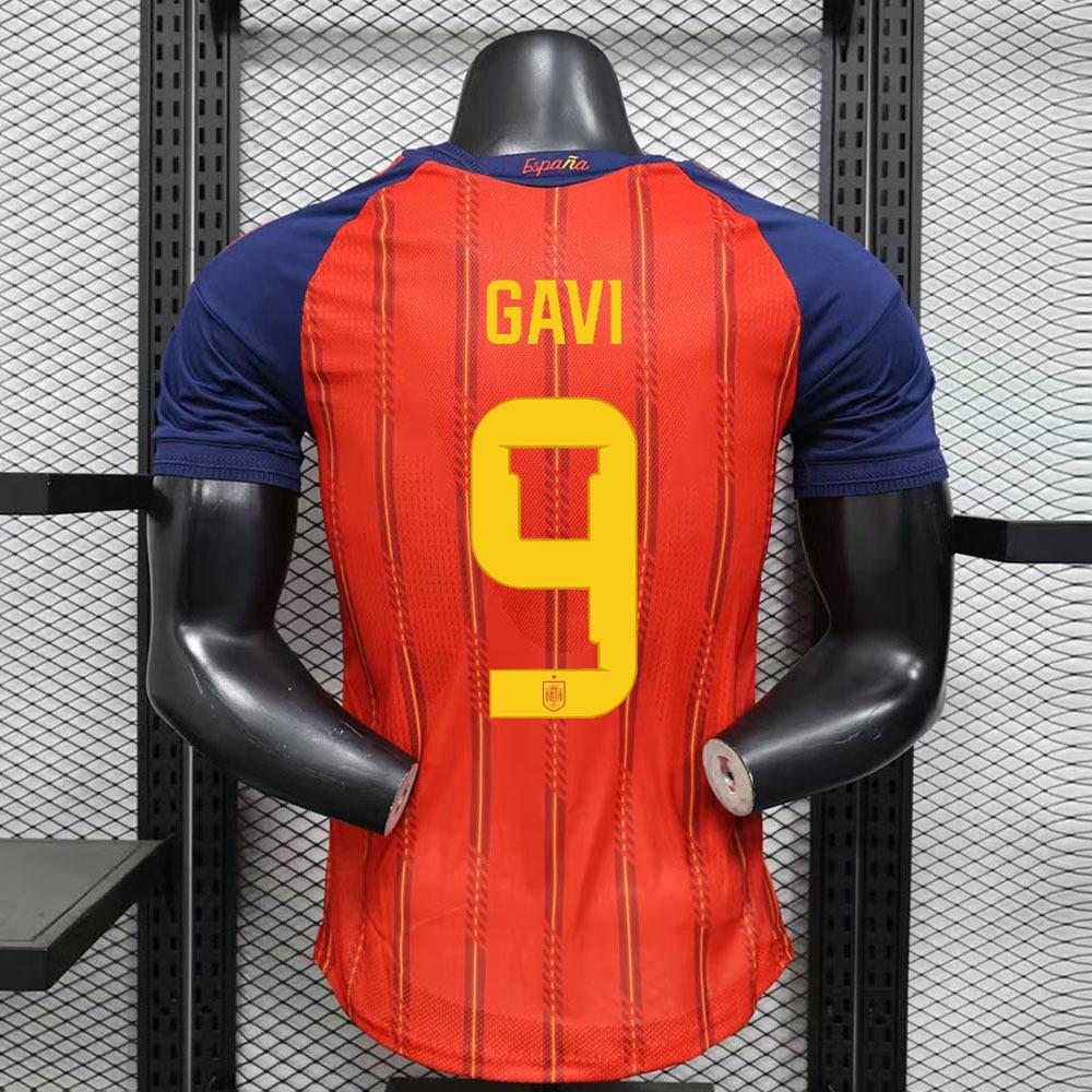 Spain 2026 Player Edition Home Jersey #19 Lamine Yamal Men's National Team Football Kit