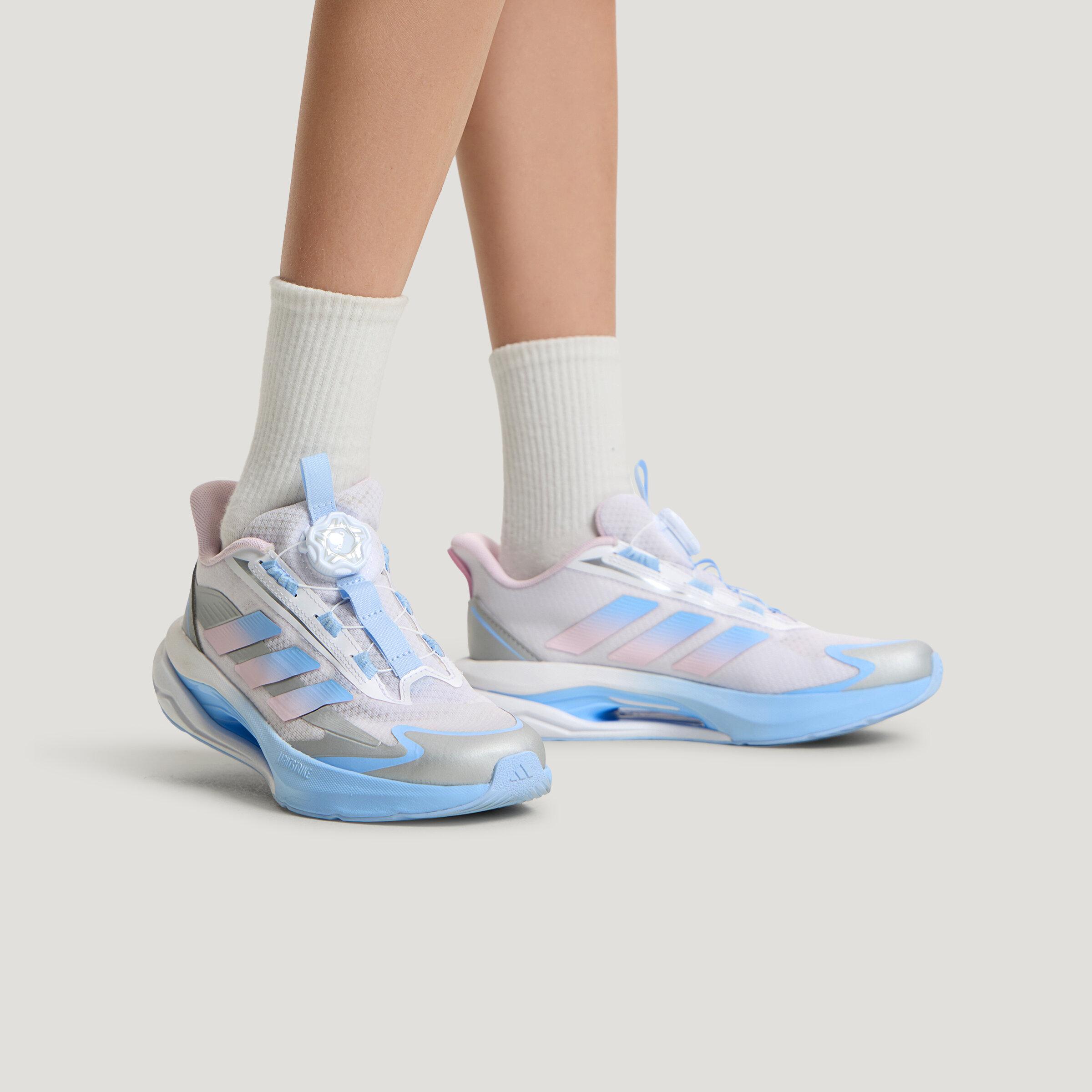 Adidas Lightdart Habu Low top Running Shoes Pink Blue White Kids 31