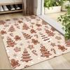 Gingerbread Cookies Christmas Carpet Rug Soft Washable Anti Slip Home Living Room Sofa Mats Personalized Christmas Rug