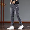 Men's Korean Slim Fit Stretch Jeans - Trendy Casual Summer Long Pants
