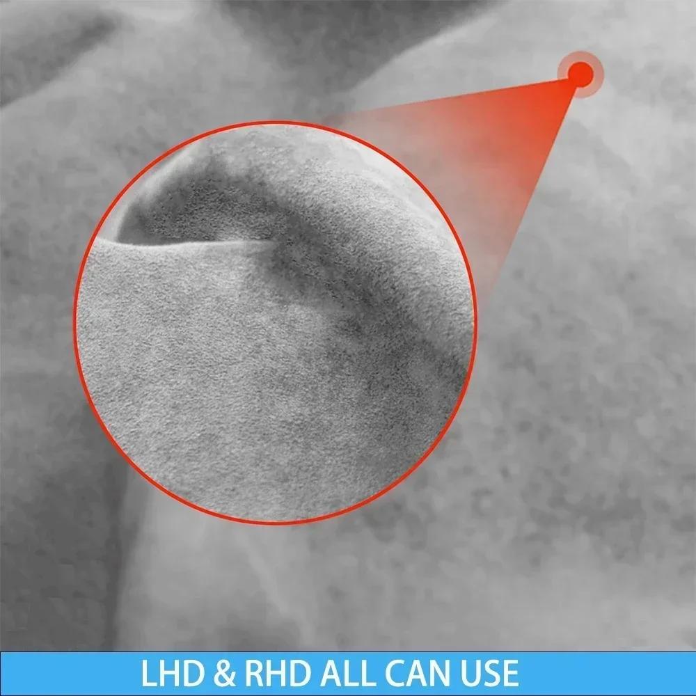 For Chevrolet Corvette C8 Z51 Z06 -2025 Carbon Fiber A-pillar Audio Horn Decoration Car Accessories Interior Cover Stickers