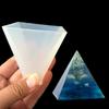 DIY Pyramid Candle Silicone Mold Aromatherapy Plaster Mold Art Casting Handmade Candle Epoxy Resin Silicone Mold Candle Making