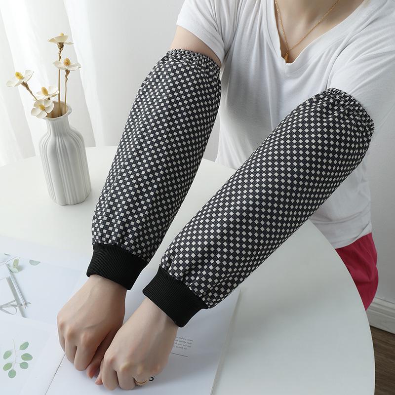Öl- und Fleckenbeständige Polyester-Baumwoll-Armschoner für Damen & Herren - Schützende Arbeits- und Reinigungsärmel für Herbst und Winter
