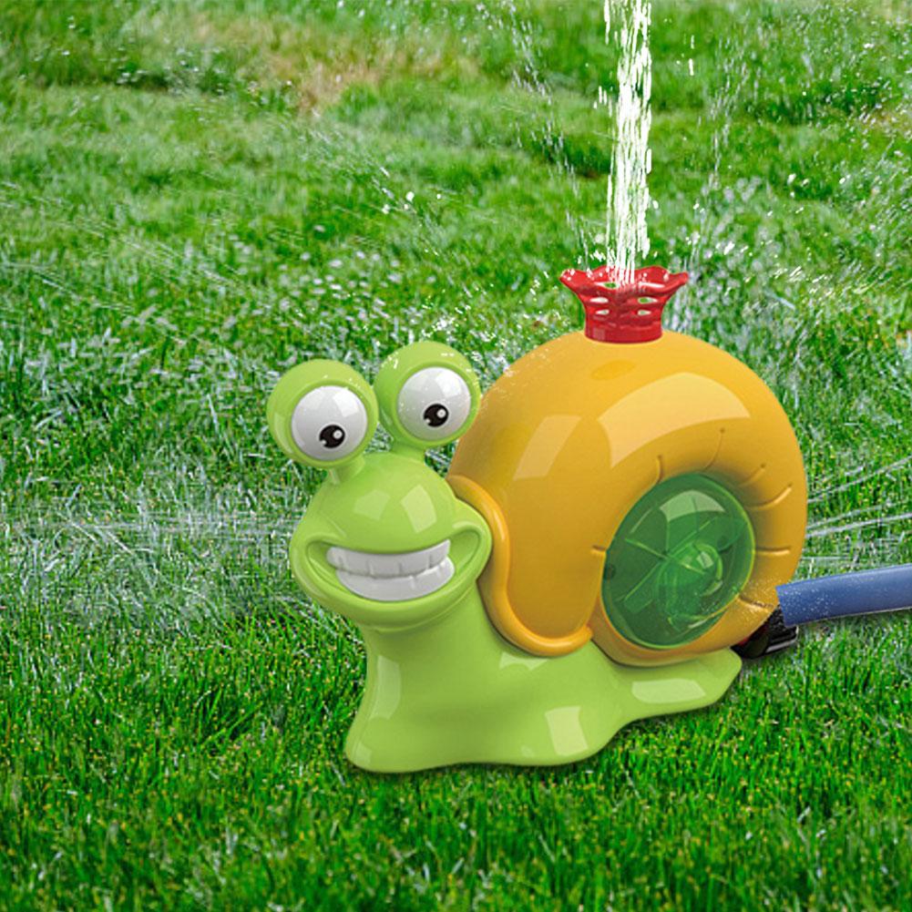 Water Sprinkler Baseball Toy Snail Water Sprinkler Outdoor Water Toys Spray Water Toys for Summer Backyard Lawn Pool Party Fun