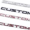 1Pc 3D Metal Letters Logo Car Rear Trunk Emblem Badge Sticker Decal for Car Styling Decoration Accessories