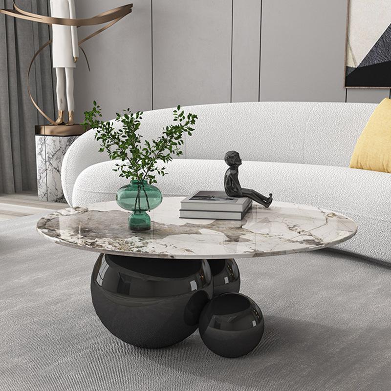 New Hot Sale Luxury Marble Stone Table Living Room End Side Home Corner Center Marble Living Room Sofa Corner Coffee Table
