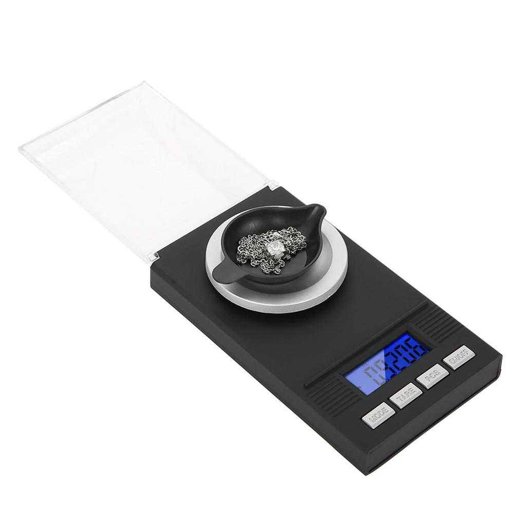 Mini Portable High Accuracy 0.001g Pocket Jewelry Scale with LED Digital Display 50g