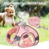 Puppy Harness&Leash Set Reflective Dog Harness with Matching Leash No-Pull Choke-Free for Small Medium Large Dogs