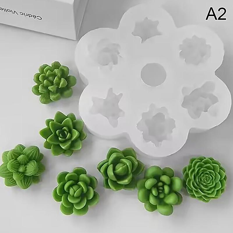 Flower Silicone Molds 3D Rose Peony Chocolate Cake Baking Mold Handmade Candle Soap Gypsum Resin Handicraft Making Tools