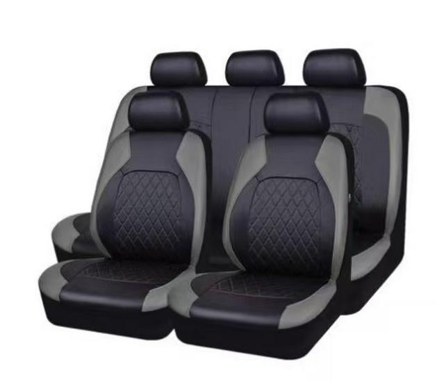 Universal PU Leather Breathable Mesh Car Seat Cushion Cover