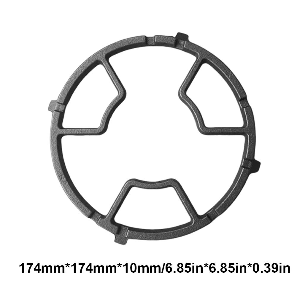 Iron Wok Ring Non Slip Stove Wok Support Ring Anti-slip Cooktop Pot Rack Ring for Gas Hob Pot Holder Cooker Wok Ring Stove