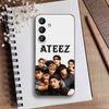 Hot E-ATEEZ Kpop Phone Case For Samsung Galaxy A73,A21s,A22,A31,A52,A53,A71,A41Soft Black Shell