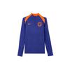 Nederland Strike Elite Gebreid Logo Print Slim-Fit Voetbalshirt Heren Tops Diep-Koningsblauw Veiligheids-Oranje FJ1931-455