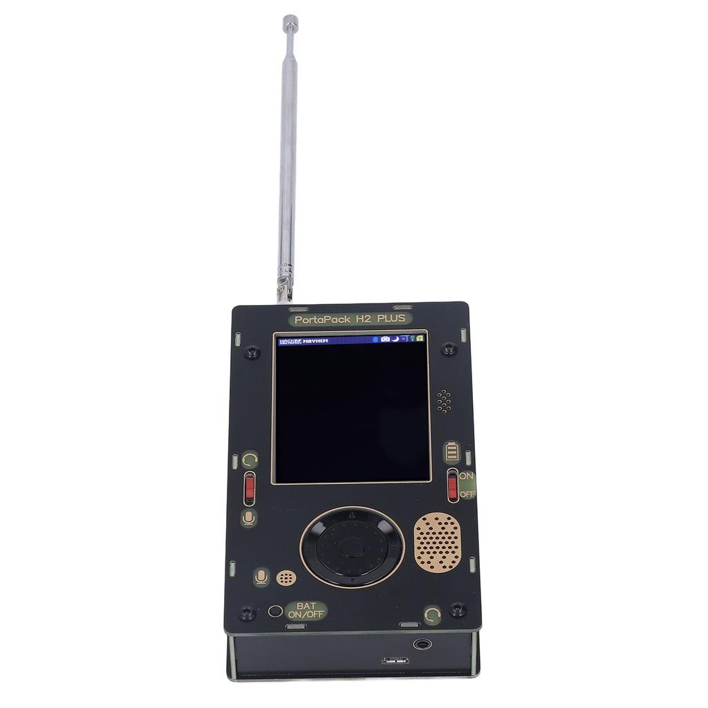 Portable Radio Transceiver 3.2in LCD Touch Screen High Sensitivity 1MHz?6GHz SDR Transceiver with