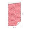 Polynesian Geometric Coral Pattern Wallpaper 50x1000