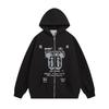 Unisex Oversized Hooded Sweatshirt With Graphic Print Streetwear Winter Casual Top