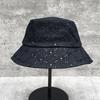 25 High Quality Heavy Industry Bright Diamond Bucket Hat Women Spring And Summer Internet Celebrity Niche Personality Temperament Sunshade Basin Hat